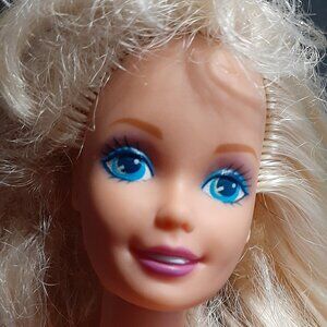 Vintage!! Barbie Doll 1976 Mattel Blonde Blue Eyes Nude Doll - Body Stamped 1966